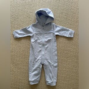 NEW Boss Light Blue Hooded One Piece - Size 9M